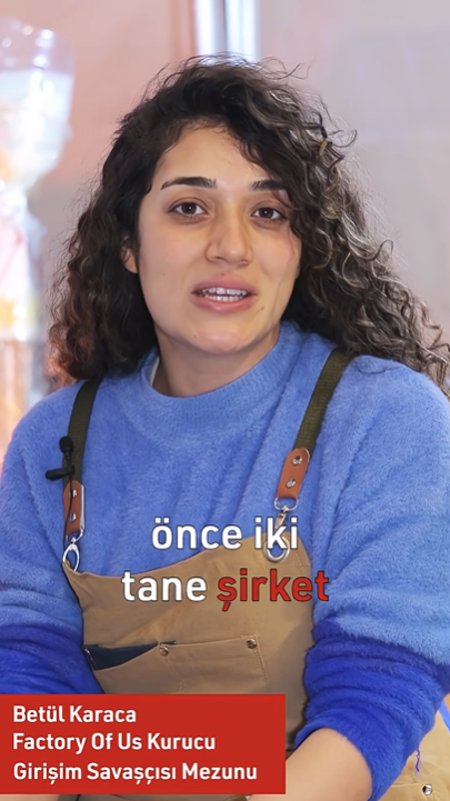 Amacı ürüne, ürünü sisteme, sistemi büyümeye dönüştürebilen girişimciler yetiştiriyoruz.
